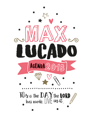 Omslag van Max Lucado Agenda 2018 This de day the Lord has made