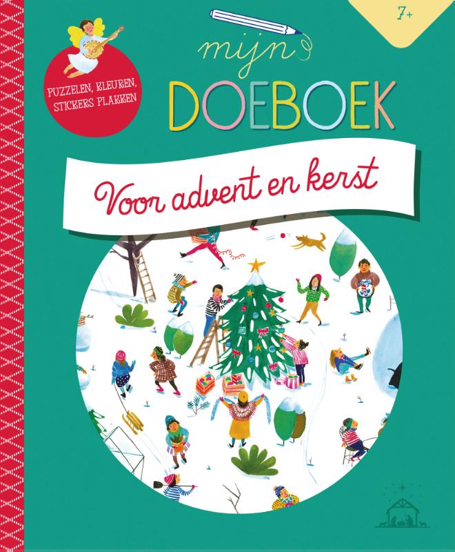 Omslag van Mijn doeboek voor advent en kerst (7+)