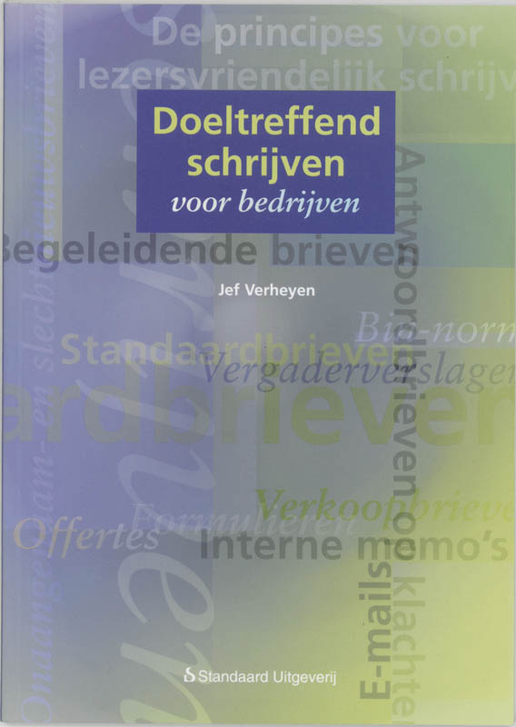 Omslag van Doeltreffend schrijven voor bedrijven