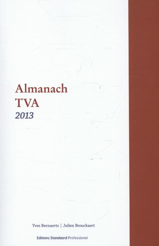 Omslag van TVA 2013