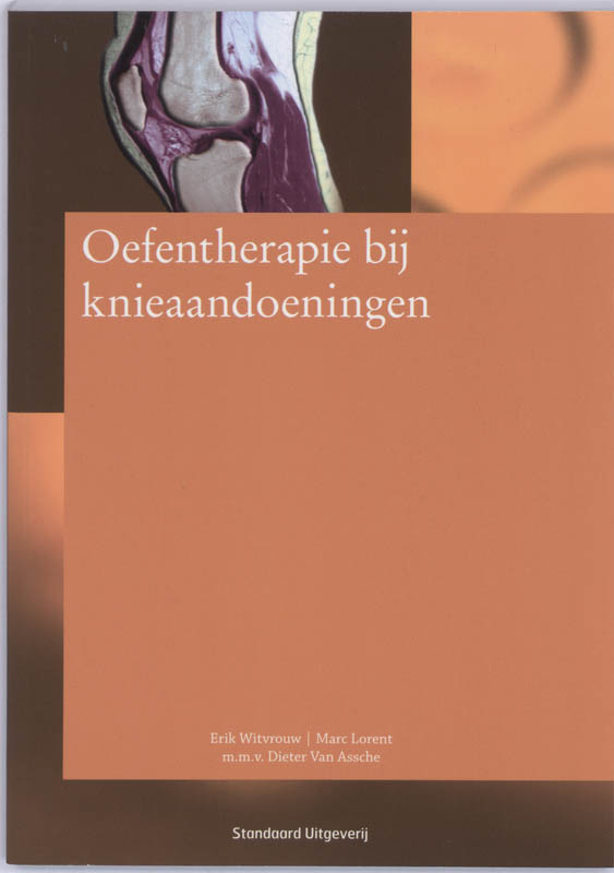 Omslag van Oefentherapie bij knieaandoeningen