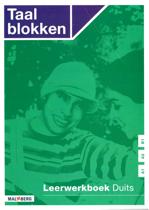 Omslag van leerwerkboek