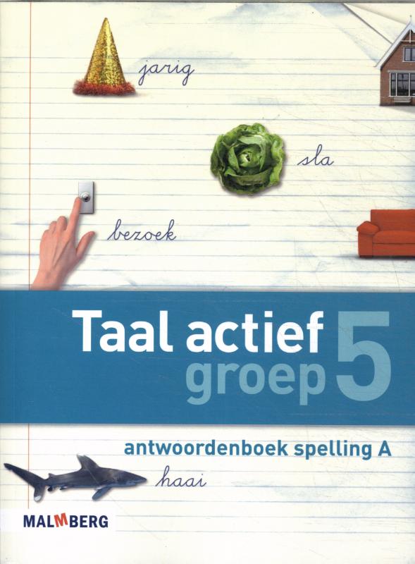 Omslag van Antwoordenboek Spelling A