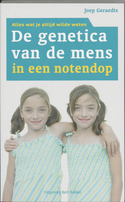 Omslag van De genetica van de mens in een notendop