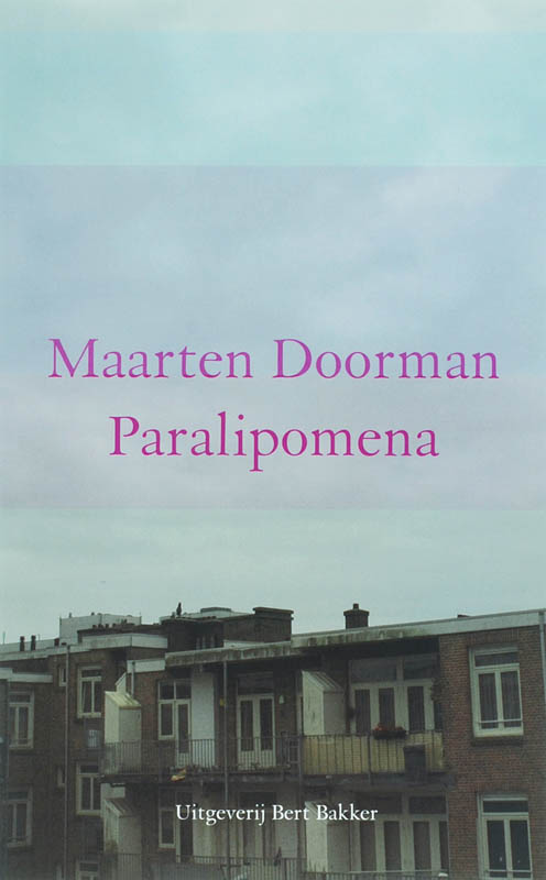 Omslag van Paralipomena