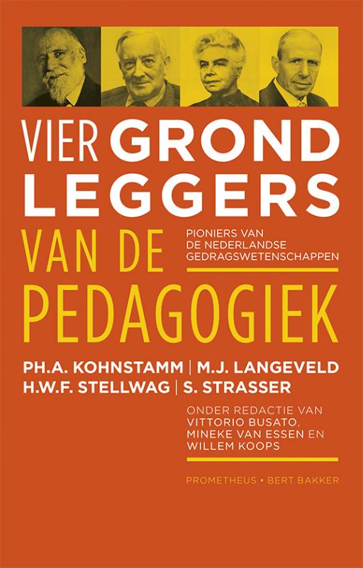 Omslag van Vier grondleggers van de pedagogiek