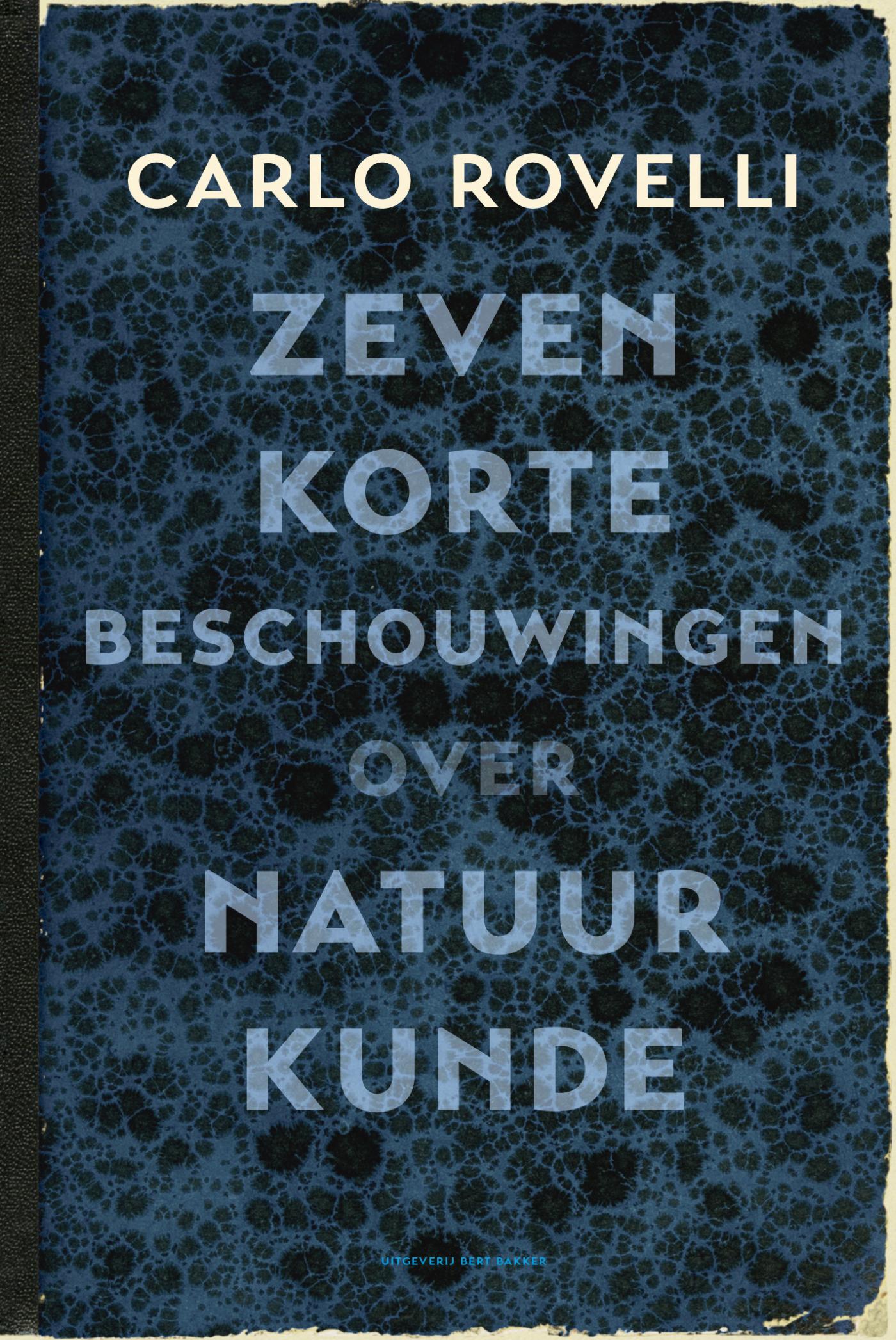 Omslag van Zeven korte beschouwingen over natuurkunde