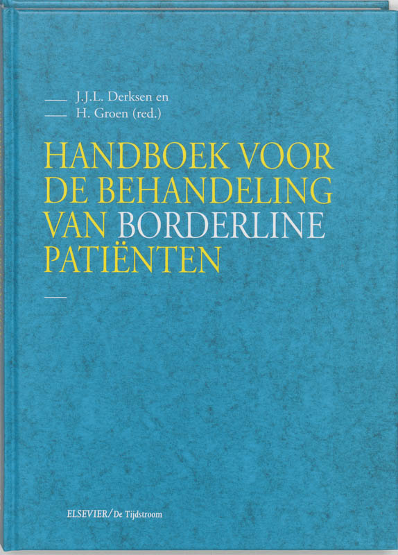 Omslag van Handboek voor de behandeling van borderline patienten