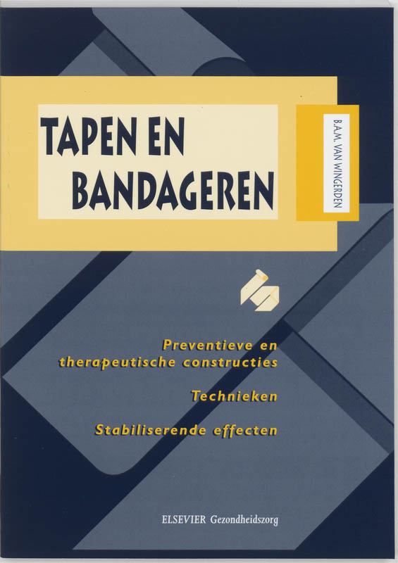 Omslag van Tapen en bandageren