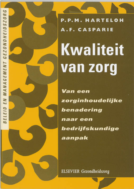 Omslag van Kwaliteit van zorg