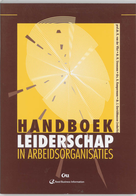Omslag van Handboek leiderschap in arbeidsorganisaties