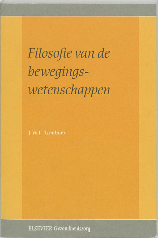 Omslag van Filosofie van de bewegingswetenschappen