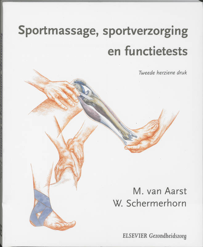 Omslag van Sportmassage, sportverzorging en functietests