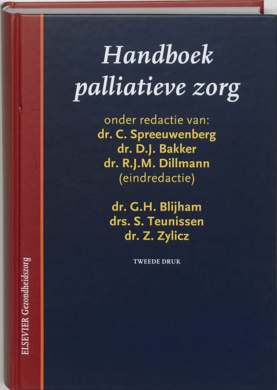 Omslag van Handboek palliatieve zorg