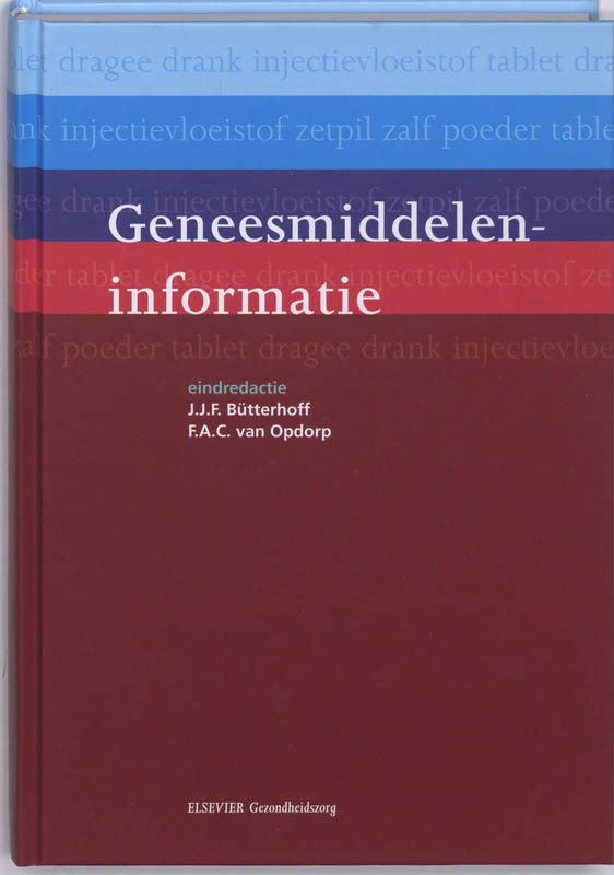 Omslag van Geneesmiddeleninformatie