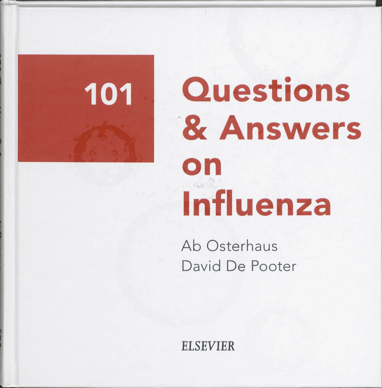 Omslag van 101 questions and answers on Influenza