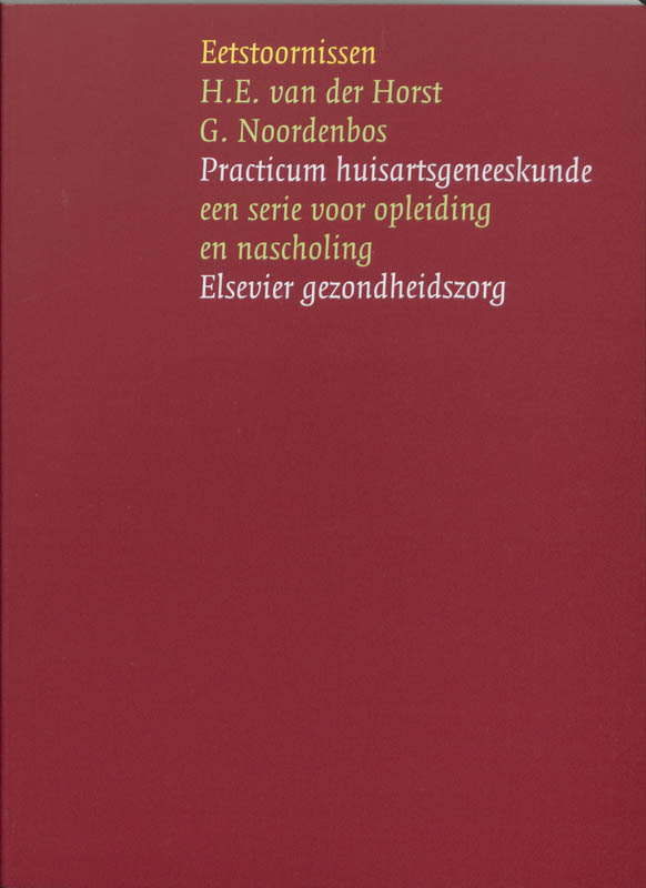 Omslag van Eetstoornissen@
