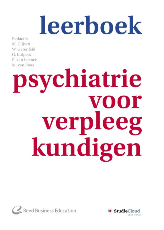 Omslag van Leerboek psychiatrie voor verpleegkundigen