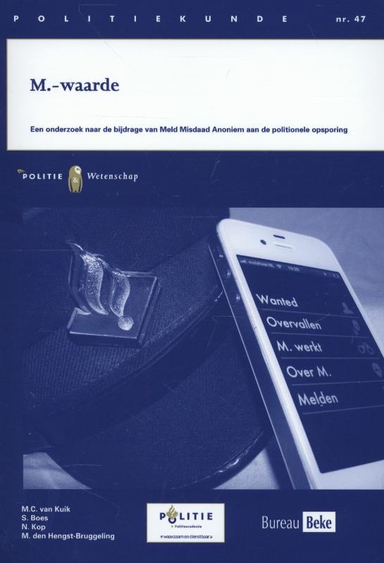 Omslag van M.-waarde