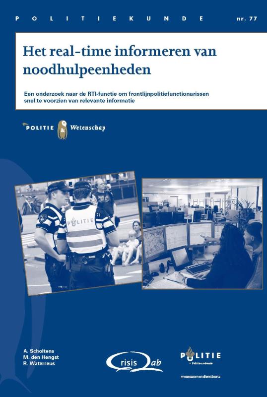 Omslag van Het real-time informeren van noodhulpeenheden