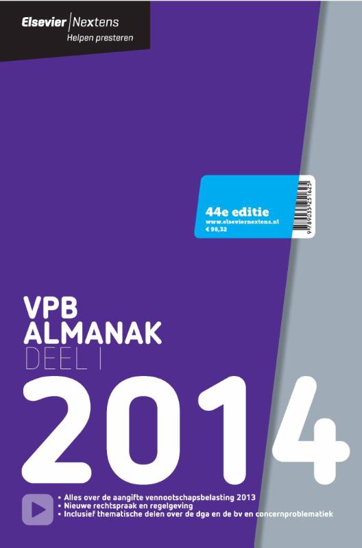 Omslag van deel 1 2014