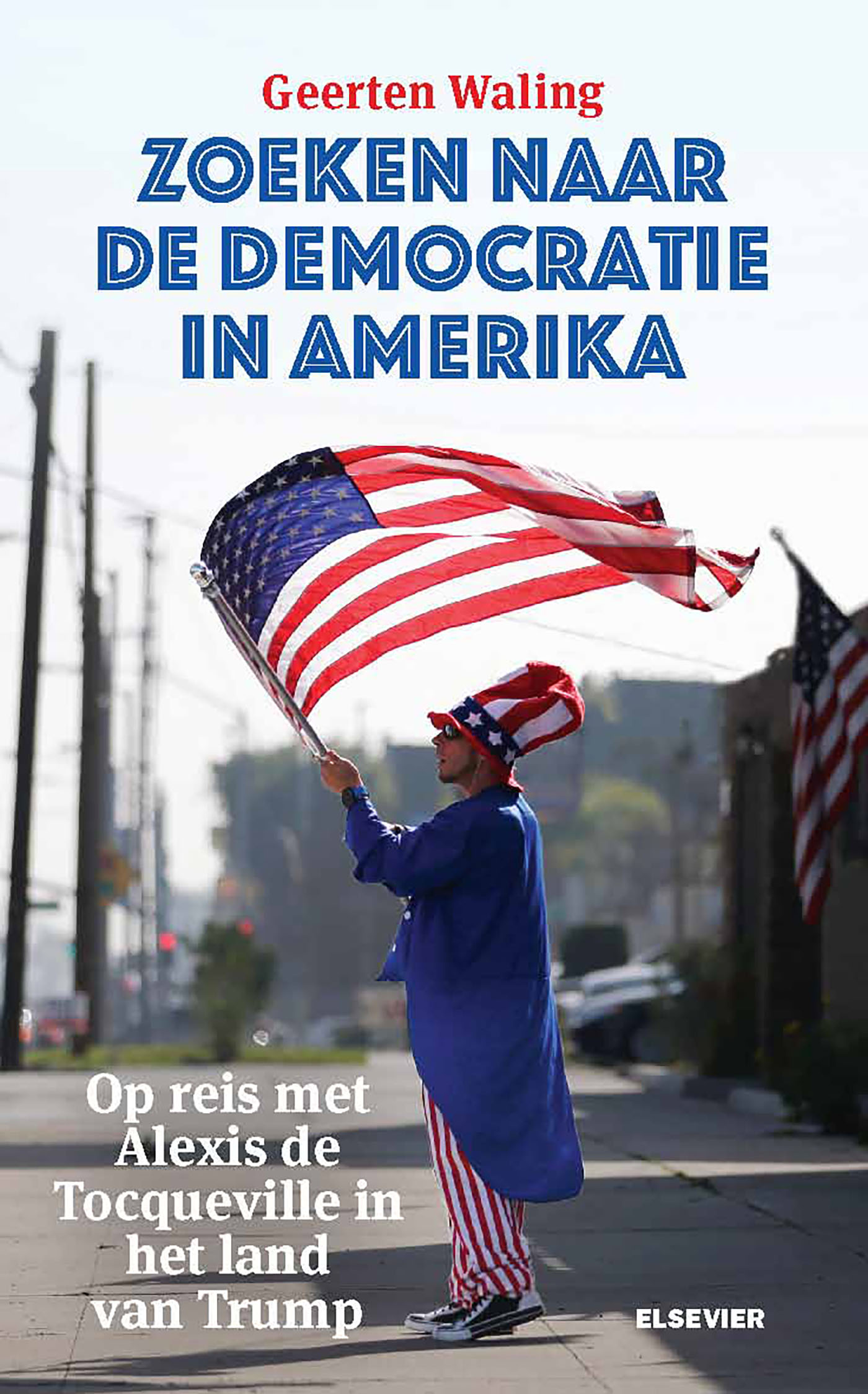 Omslag van Zoeken naar de democratie in Amerika