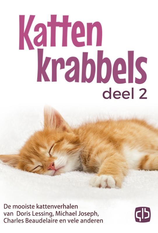 Omslag van 2 De mooiste kattenverhalen van Doris Lessing, Lewis Caroll, Charles Baudelaire en vele anderen