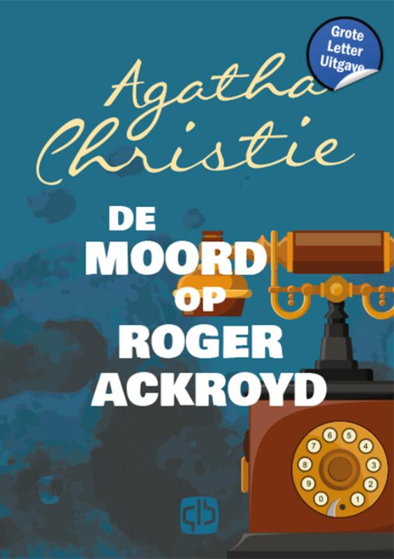 Omslag van De moord op Roger Ackroyd