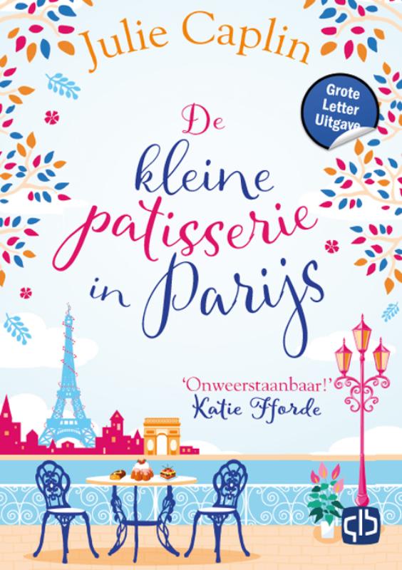 Omslag van De kleine patisserie in Parijs - Grote Letter Uitgave