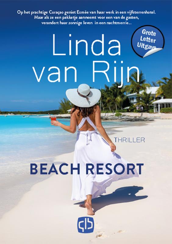 Omslag van Beach Resort - Grote Letter Uitgave