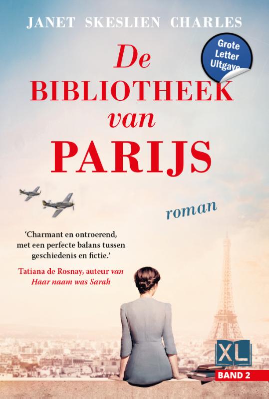 Omslag van De bibliotheek van Parijs - Grote Letter Uitgave (in 2 banden)