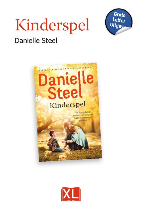 Omslag van Kinderspel -Grote Letter Uitgave