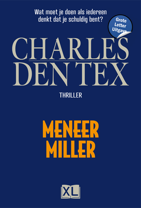 Omslag van Meneer Miller - Grote Letter Uitgave