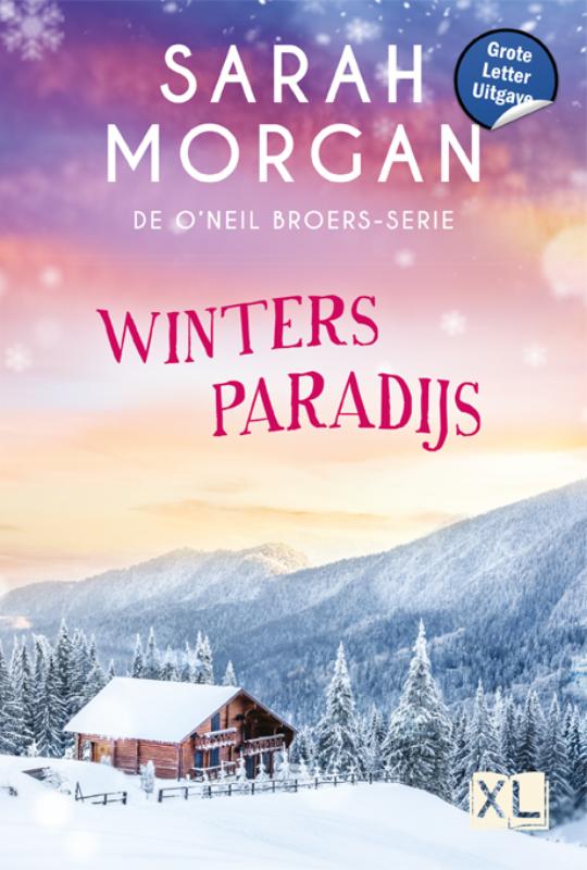 Omslag van Winters paradijs - Grote Letter Uitgave