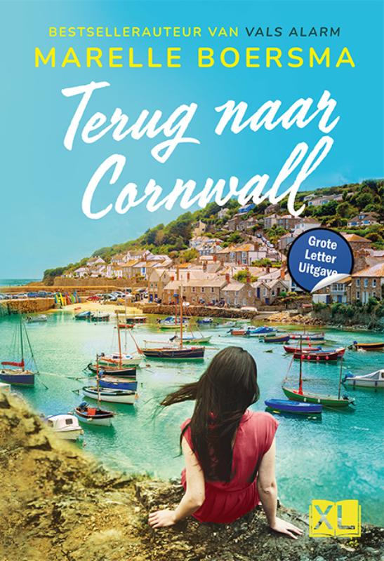 Omslag van Terug naar Cornwall - Grote Letter Uitgave