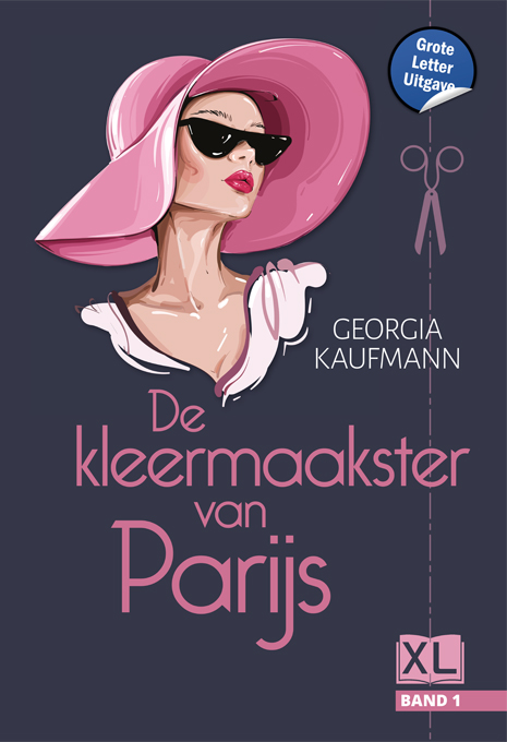 Omslag van De kleermaakster van Parijs -Grote Letter Uitgave (in 2 banden)