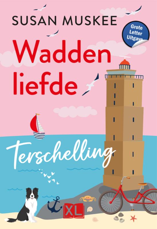 Omslag van Waddenliefde Terschelling - Grote Letter Uitgave