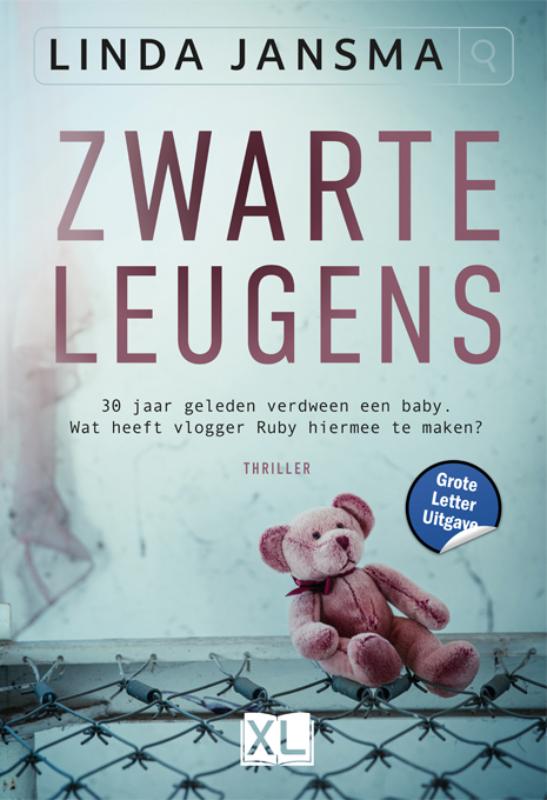 Omslag van Zwarte leugens - Grote Letter Uitgave