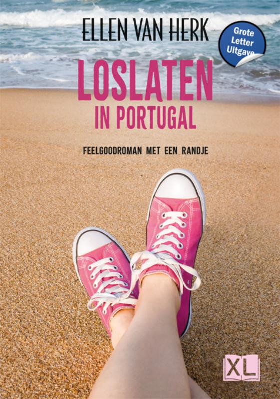 Omslag van Loslaten in Portugal - Grote Letter Uitgave