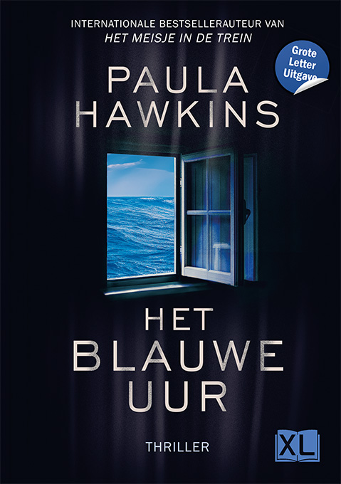 Omslag van Het blauwe uur - Grote Letter Uitgave
