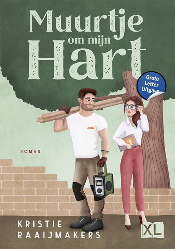 Omslag van Muurtje om mijn hart - Grote Letter Uitgave