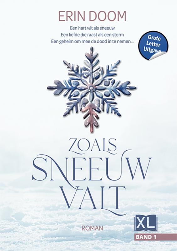 Omslag van Zoals sneeuw valt - Grote Letter Uitgave (in 2 banden)