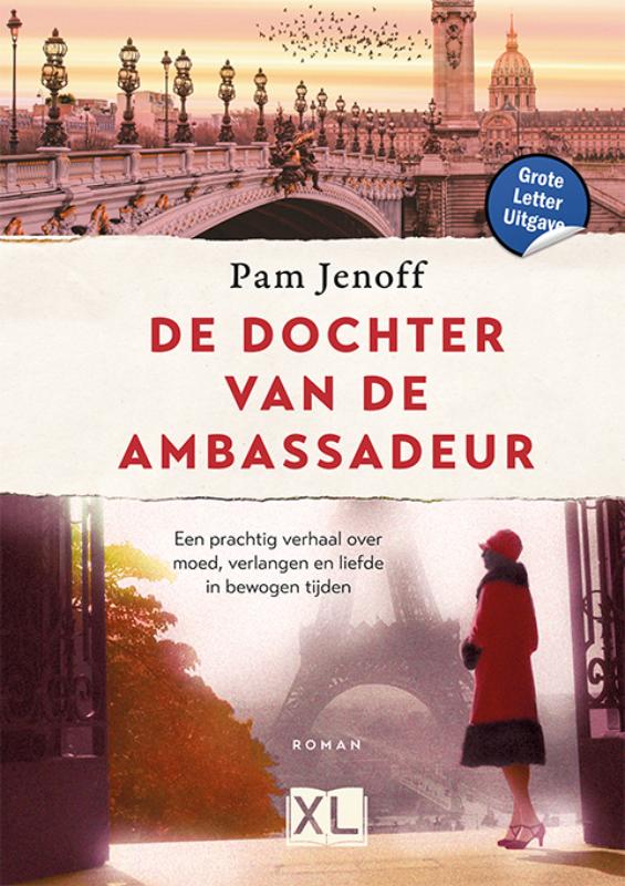 Omslag van De dochter van de ambassadeur - Grote Letter Uitgave