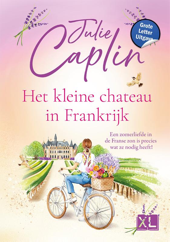 Omslag van Het kleine chateau in Frankrijk - Grote Letter Uitgave