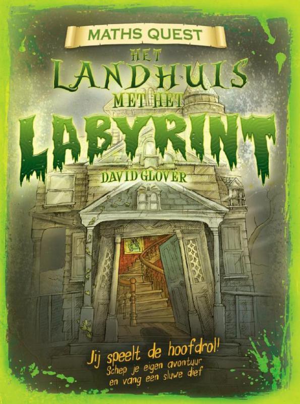 Omslag van Math Quest het landhuis met het labyrint
