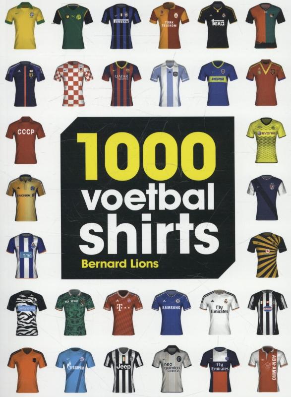 Omslag van 1000 Voetbalshirts