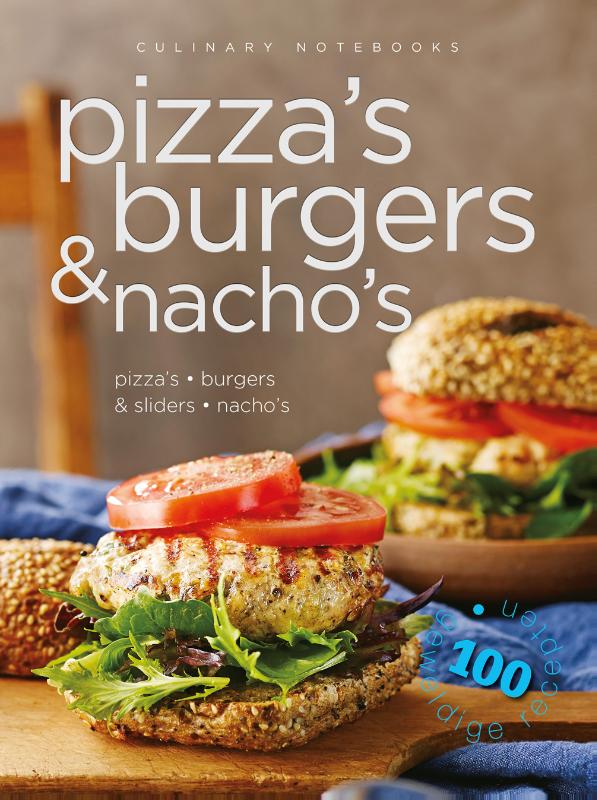 Omslag van Culinary notebooks Pizza's burgers & nacho's