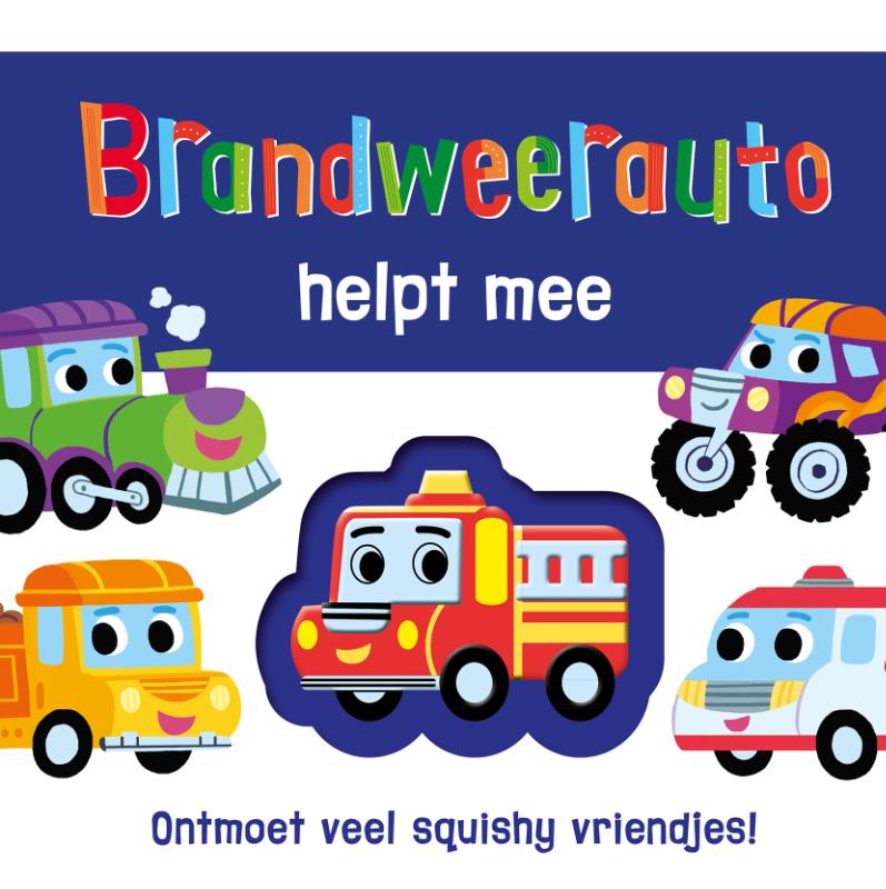 Omslag van Brandweerauto helpt mee -