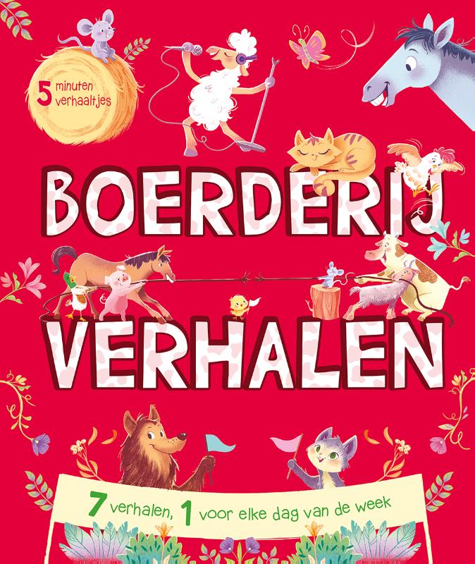 Omslag van Boerderijverhalen - 5 minutenverhaaltjes