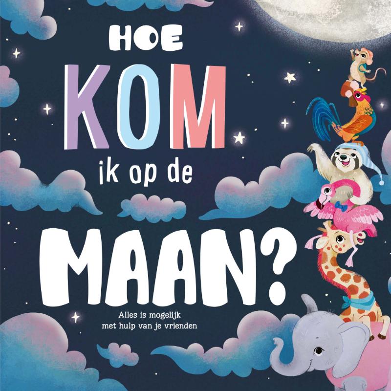 Omslag van Hoe kom ik op de maan?